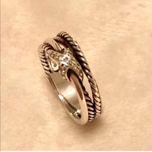 David Yurman X Crossover Ring. ❤️